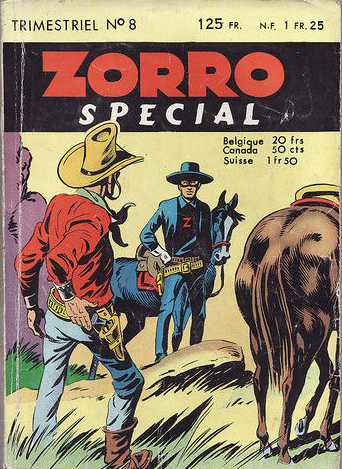 Scan de la Couverture Zorro Spcial n 8